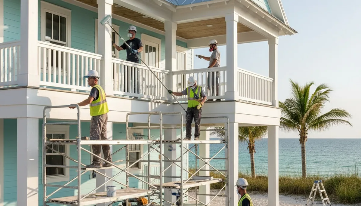 Professional painters serving Sarasota, FL for residential and commercial painting services