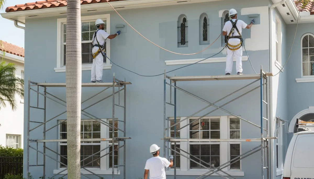 Sarasota, FL painting contractor for interior and exterior house painting services