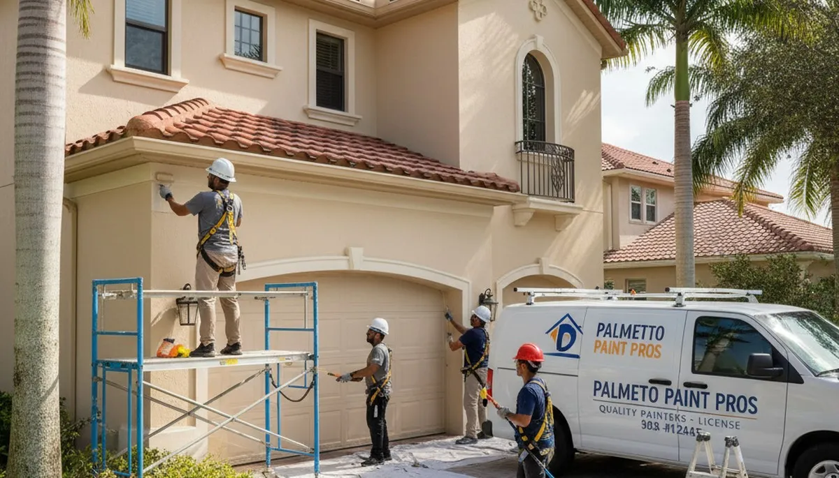 Professional painting contractor serving Sarasota, FL for interior and exterior home painting