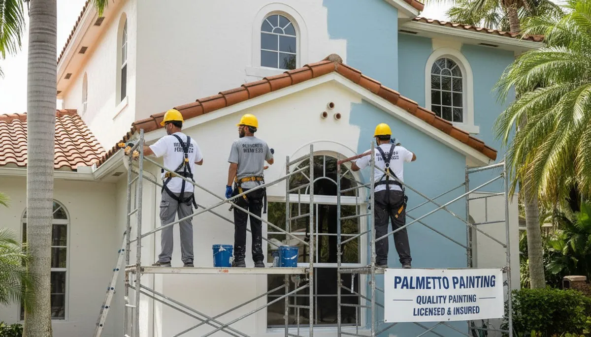 Sarasota, FL painting contractor providing professional residential and commercial painting services